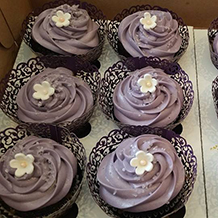 Blackberry Chocolate Cupcakes