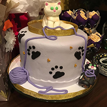Cat Fondant Cake
