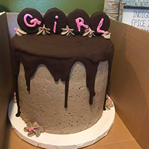 Double Chocolate Buttercream Cake