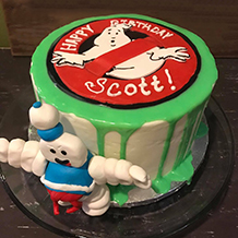 Ghostbusters Fondant Cake