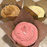 different assortments of cupcakes